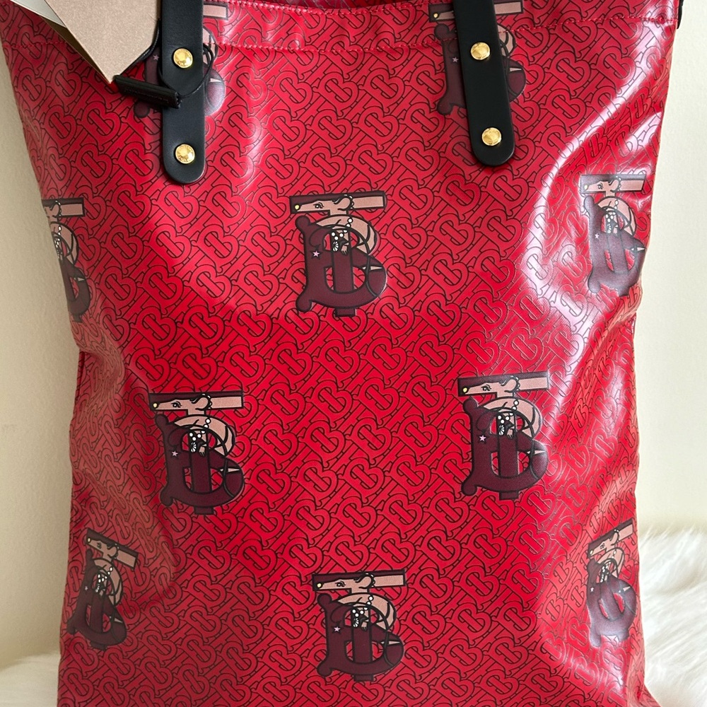 SOLD Auth Burberry Limited Edition London Tote Bag NEW - Picture 15 of 16